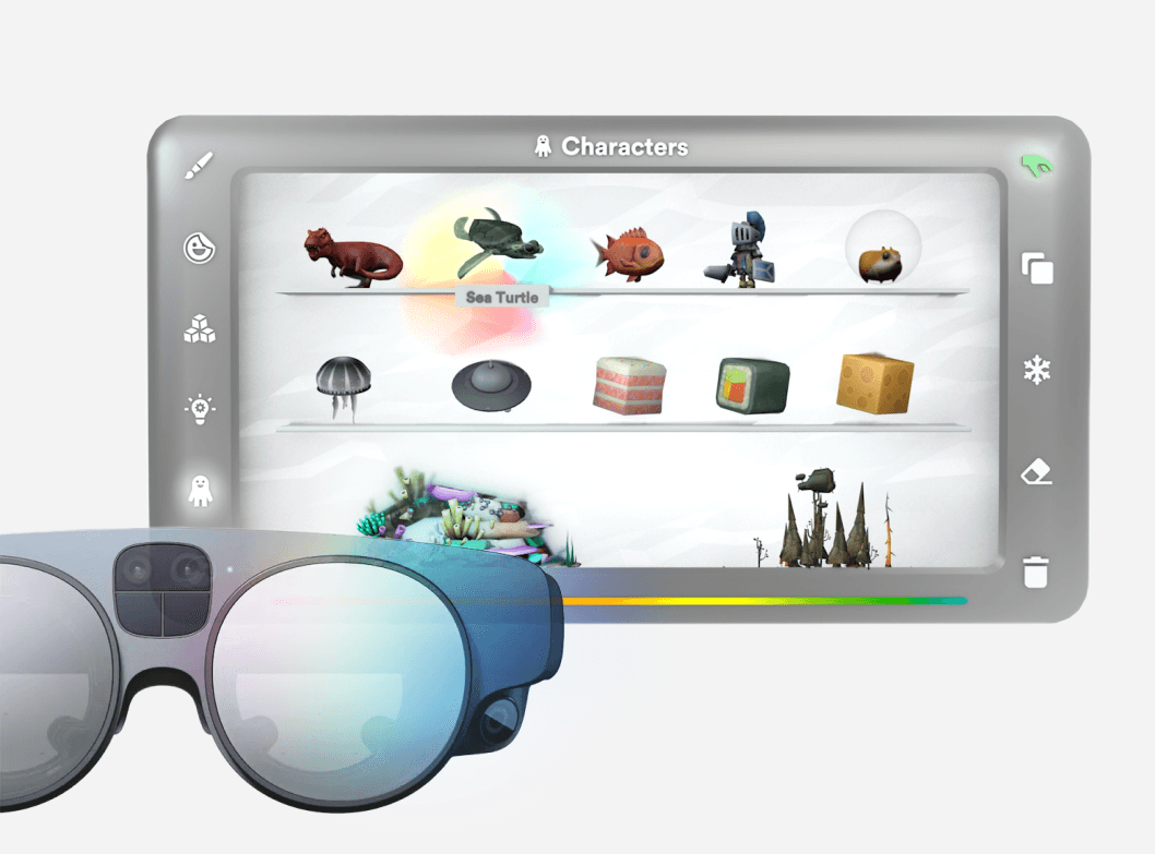 Magic Leap Create spatial interface