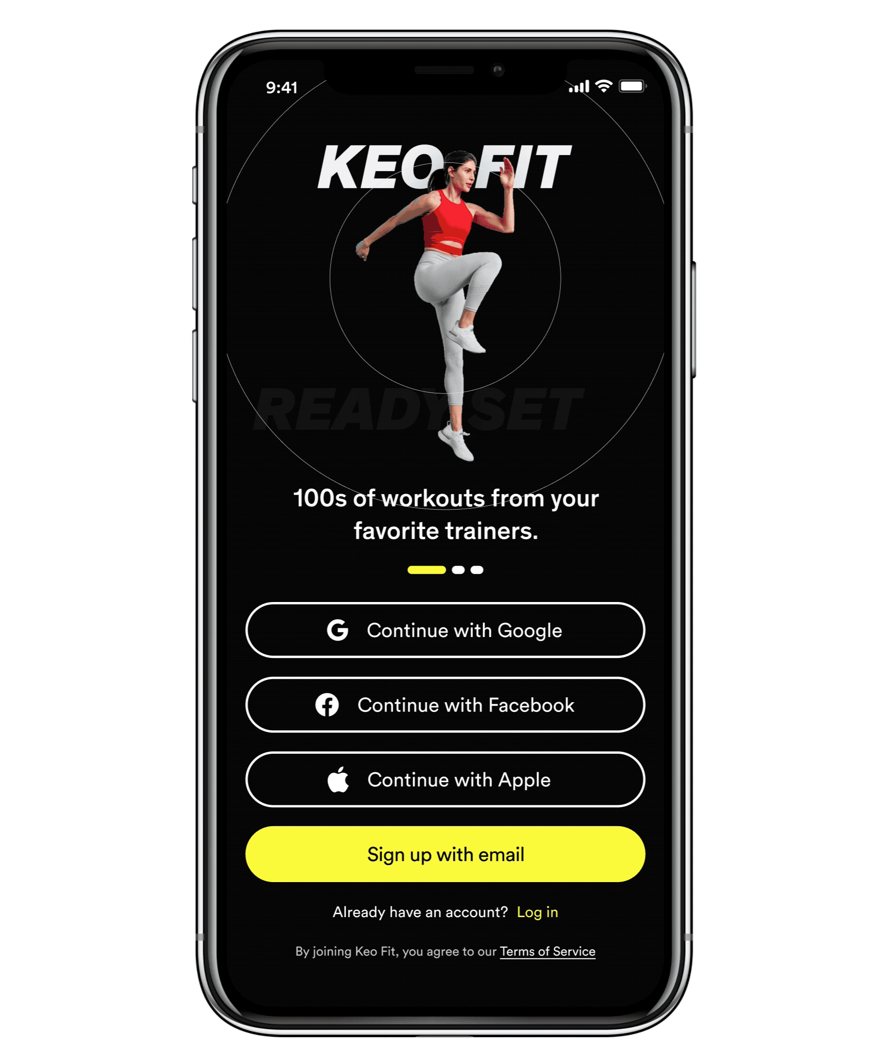 Branded pre-auth animation