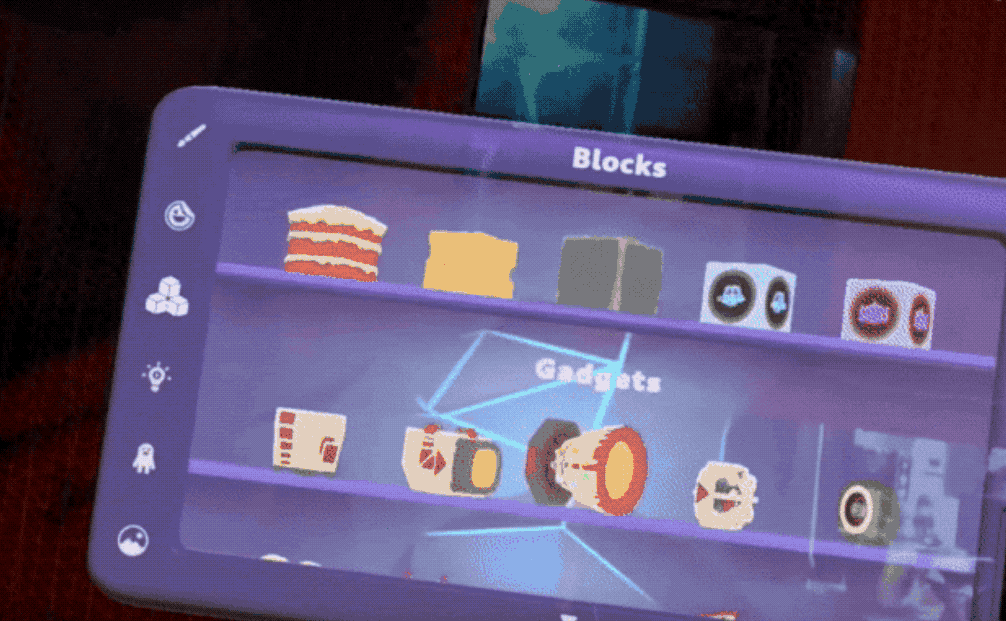 Create 1.0 GUI interaction