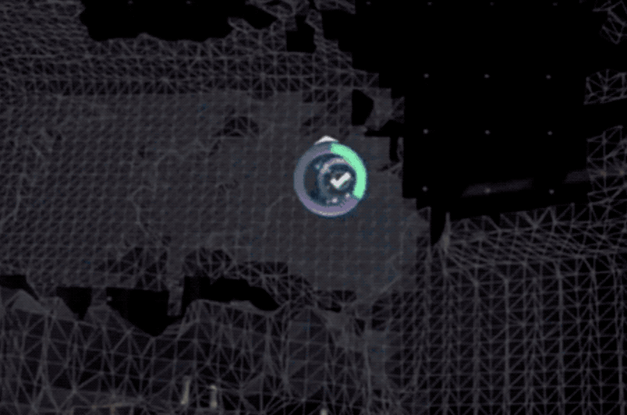 Meshing process visualization