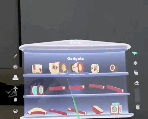 Selection scroll interaction